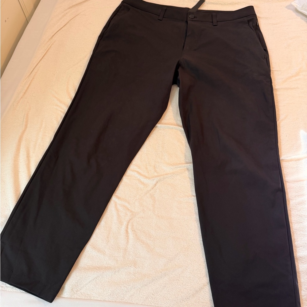 Lululemon Commission Pant Slim – Men’s 35×29 – Black – Warpstreme